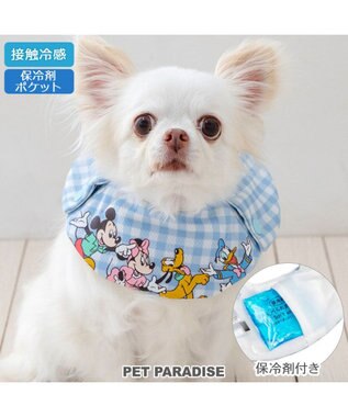 PET PARADISE ディズニー ミッキーマウス クール バンダナ 《風船柄》 小型犬