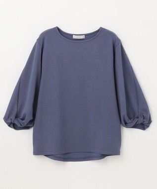 ANY ツイストスリーブ トップス ブルー