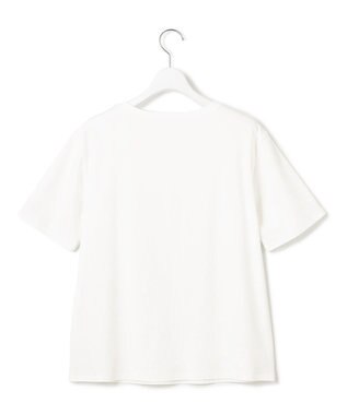 23区 S 【好評につき新色追加/汗じみ防止】エンブロイダリージャージー レースキャミソール付き カットソー ベージュ系