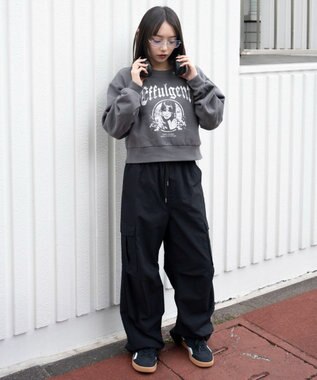 WEGO 【暖かい/裏起毛】裏起毛グラフィックスウェット 柄6