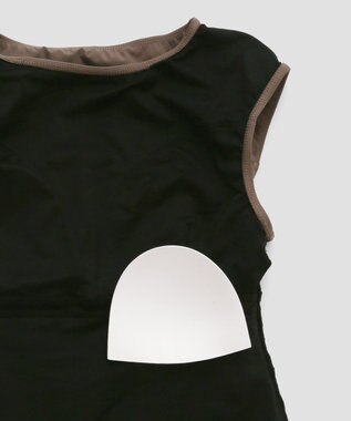 San-ai Resort（三愛水着楽園） 【UPF50＋】　タンクトップキュロット3点セット　9M・11L　【San-ai Resort（サンアイリゾート）】 ブラウン