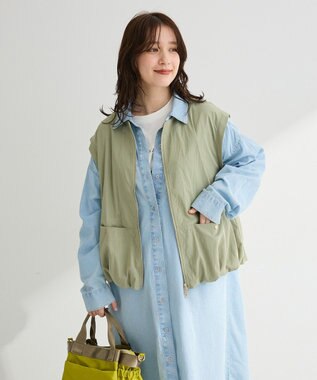 Green Parks ナイロンバルーンベスト