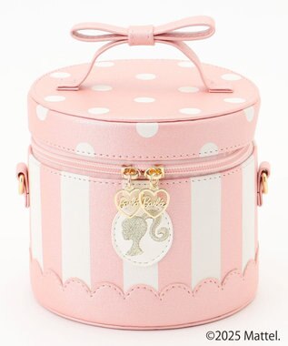 ANY KIDS 【Barbie(TM)】バニティポシェット ピンク×ホワイト