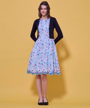 TOCCA SCALLOPED JEWEL ボレロ ネイビー系