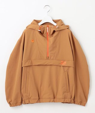 PW CIRCULUS 【 伸縮性あり 】【WOMEN】シャーリングアノラック ブルゾン ベージュ系
