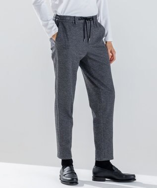 新素材【ストレッチ/セットアップ対応】クリアドビージャージー  ドロスト付テーパードパンツ / PEGG CONVERTIBLE