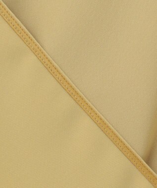 ICB L 【洗える】ライトダブルクロス クロップドシャツ クレイベージュ系