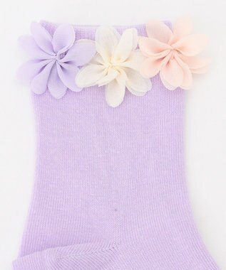 ANY KIDS 【3点セット】ソックス（フラワーセット） オフホワイト