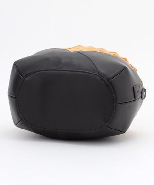 Y'SACCS 【ムック本掲載】ウィッカーバスケットショルダー ブラック