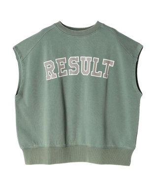 CRAFT STANDARD BOUTIQUE ミニ裏毛　パウダー加工　２ｗａｙクラックＰＴベスト Green