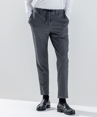 JOSEPH HOMME 新素材【ストレッチ/セットアップ対応】クリアドビージャージー  ドロスト付テーパードパンツ / PEGG CONVERTIBLE ライトグレー系