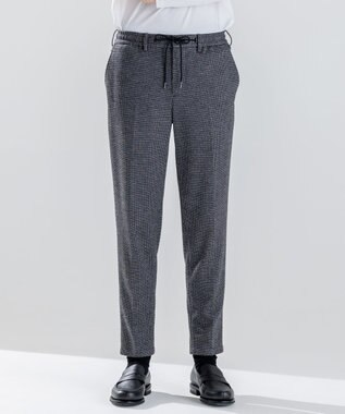 JOSEPH HOMME 新素材【ストレッチ/セットアップ対応】クリアドビージャージー  ドロスト付テーパードパンツ / PEGG CONVERTIBLE ライトグレー系