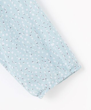 J.PRESS LADIES S 【洗える】hand drawn dots ボトルネック カットソー サックスベース系