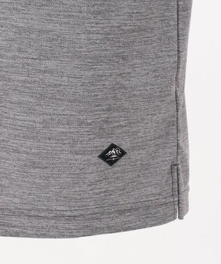 JOSEPH ABBOUD MOUNTAIN クールスキン鹿の子 ポロシャツ ライトグレー系