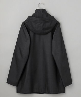 GOTAIRIKU 【仕事で着用可】ラスタードビー フーデッドブルゾン_地柄(24/25年モデル) ブラック×チェック地柄(24年新色)