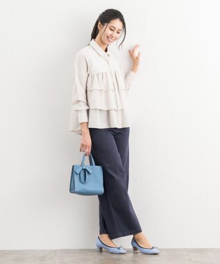 ONWARD Reuse Park 【組曲】パンツ春夏 ネイビー