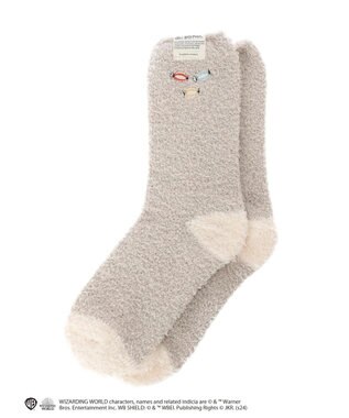 Green Parks ハリーポッター／ワンポイントルームソックス Beige