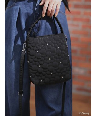 Green Parks ミッキーフレンド／キルティングビジューバッグ