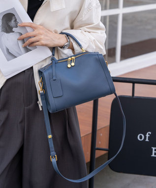 style code ［RICKERS/リッカーズ］ナチュラルレザーミニボストンバッグ