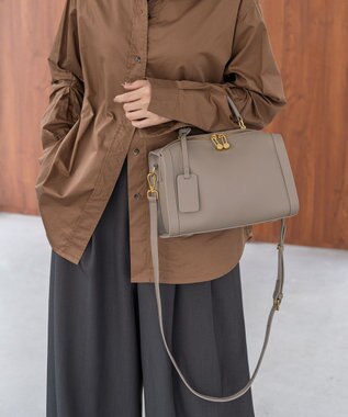 style code ［RICKERS/リッカーズ］ナチュラルレザーミニボストンバッグ