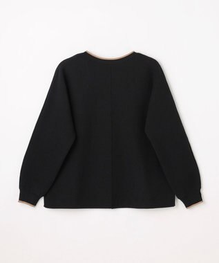 ANY L 【2SET】バイカラーニット×スエードスカートセット ブラック×キャメル