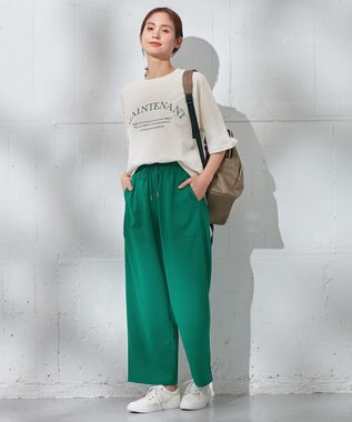 ANY L 【UVケア/洗濯機可】ロゴスウェットプルオーバー グレー