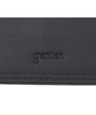 genten スクエアウォレット ラクダ革二つ折り財布 チャ