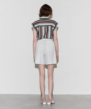 NAVE 【Nave】ウールポリエステルツイル ショートパンツ アイボリー系