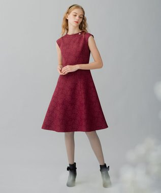 TOCCA 【洗える！】VERONICA ドレス ワイン系