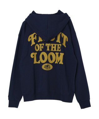Green Parks ■ＦＲＵＩＴ　ＯＦ　ＴＨＥ　ＬＯＯＭ　ロゴパーカー Navy