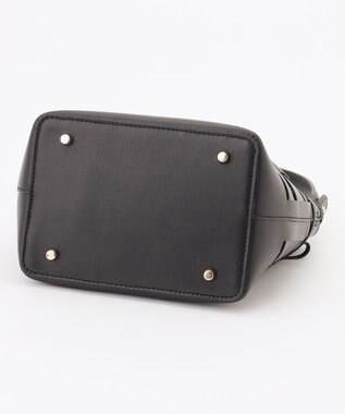 自由区 ランダムメッシュミニ バッグ ブラック