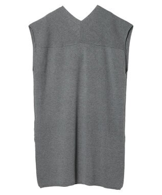 CRAFT STANDARD BOUTIQUE ジレニットワンピース Gray Mixture