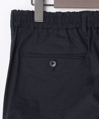 JOSEPH ABBOUD 【ウエストも伸びる!・ストレッチ】 ハイパワーピケストレッチ パンツ 26SSモデル ネイビー系