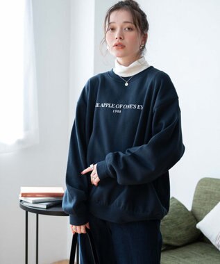 WEGO 【WEB限定】クルーネックプルオーバー 柄7