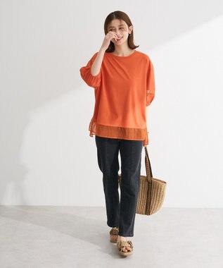 Green Parks 接触冷感ストレッチスキニーパンツ Black