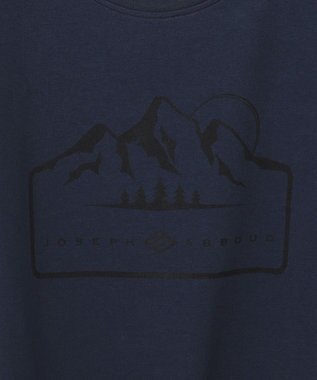 JOSEPH ABBOUD MOUNTAIN 【UNISEX】サスティナブル オーガニックコットンTシャツ ネイビー系