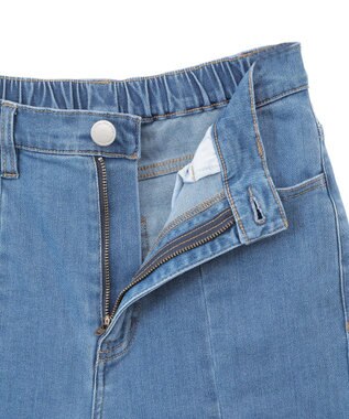 Green Parks 接触冷感ストレッチスキニーパンツ Indigo