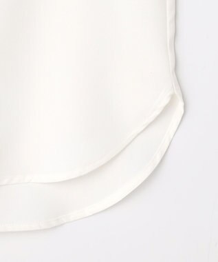 ANY SIS フリルネックスタンド ブラウス オフ