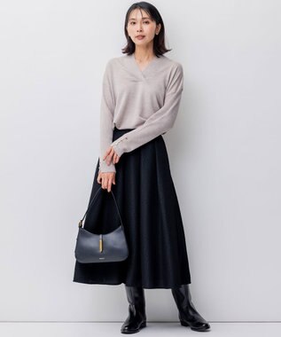 23区 DEMELLIER TOKYO ハンド バッグ ブラック系