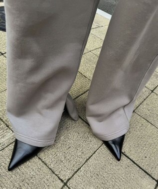 Green Parks タック入り裏起毛スウェットパンツ Light Gray