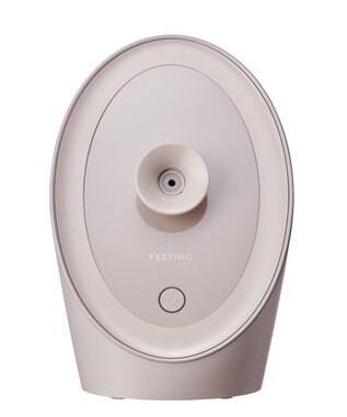 YAMATO テーブル＆キッチン 【フェスティノ】フェイシャルアロマナノスチーマー  サンドベージュ  SMHB-043-SB