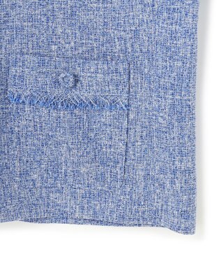 TOCCA 【洗える】MIST TWEED ジャケット ブルー系5