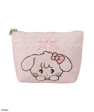 Maison de FLEUR Lil ala mode ポーチ Pink