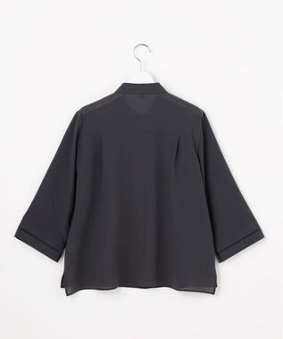 J.PRESS LADIES トロピカルボイル シャツ ブラウス スレート系