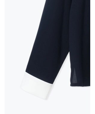 Te chichi フロントレースブラウス ネイビー