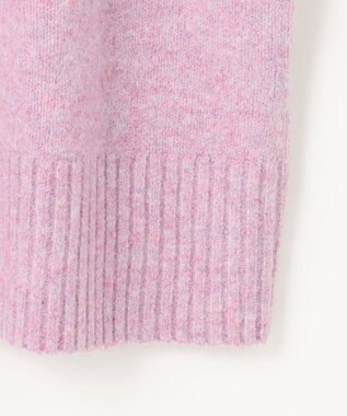 ANY L ニットチュニック ラベンダー