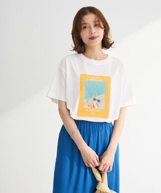Green Parks フォトボックスＴシャツ Yellow