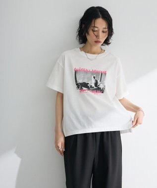 Green Parks フォトボックスＴシャツ Pink