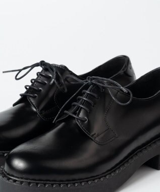 BONTRE 【BONTRE/ボントレ】厚底レースアップシューズ ブラック