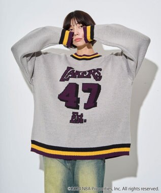  【ユニセックス着用ITEM】別注NBAジャガードプルオーバー